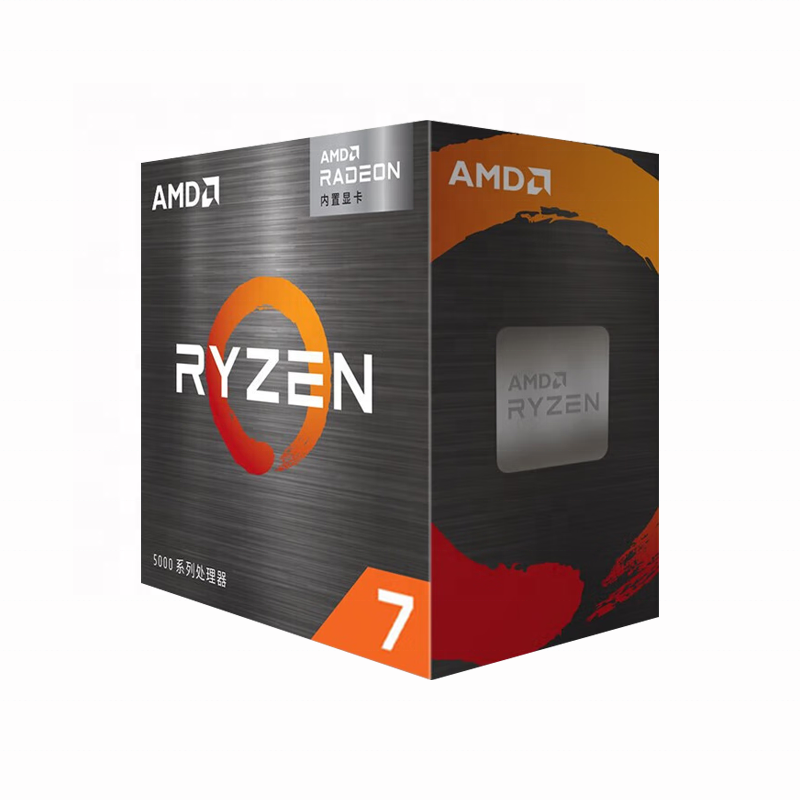 Новый AMD ryzen R7 5700 г/5700X/5800X 3D 7 нм интерфейс AM4 8 ядер 16-ниточный процессор для настольных офисных игр
