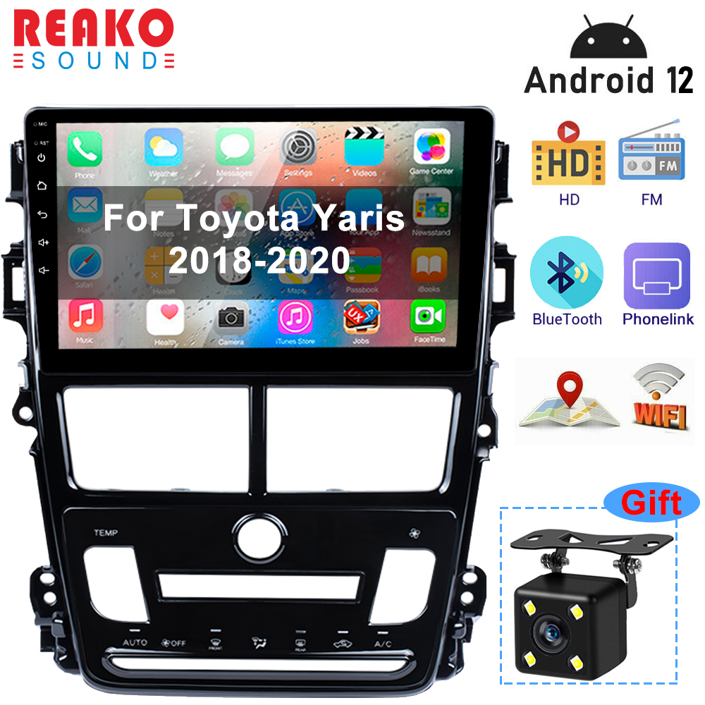 Car Multimedia Video Player For Toyota Yaris 2018-2020 Autoradio GPS Navigation Stereo Car Radio Player