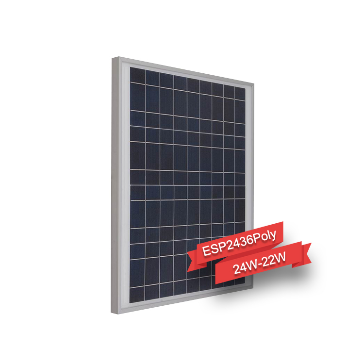 System Mini Led Light Panels Polycrystalline Ibc Battery 24 Watt Portable 22w 24w 17v Thin Film Solar Panel