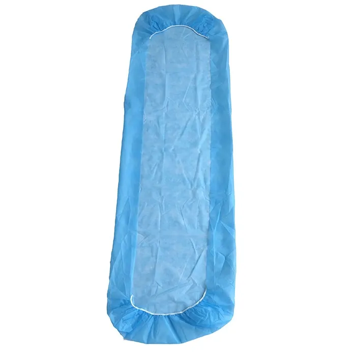 Disposable plain bed sheet comforter sets sheet & pillowcase sets for massage beauty shop