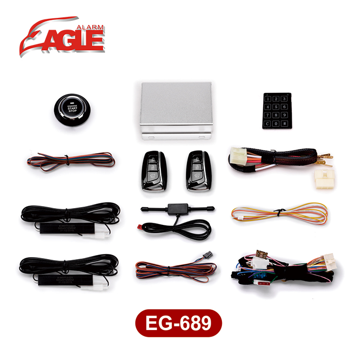 EG-689/004 интеллигентая (ый) Автосигнализация с ПКЕ двигатель старт/стоп модуль