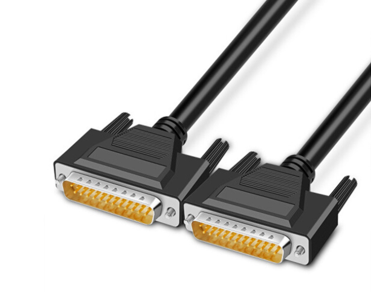 Customized D-sub Db25 Male To 25pin D-sub Male Cable For Machine Custom Length