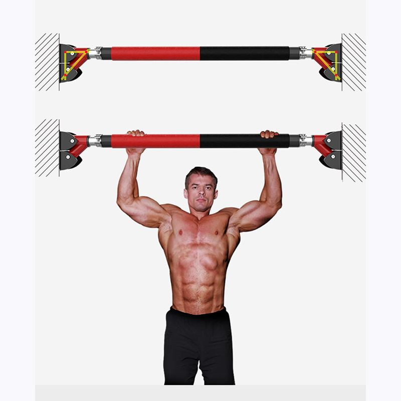 China wholesale gym home indoor fitness pull up bars door way chin up with handles gym portable ceiling training and pull up bar