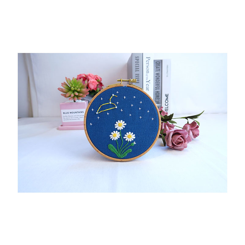 Xiurun HOT Selling Handmade Embroidery Set Needlework Sewing Craft Sagittarius DIY Embroidery Kits