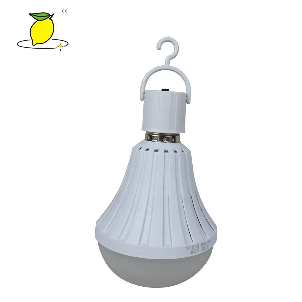 New design plastic long emergency duration time rechargeable emergency led bulbs