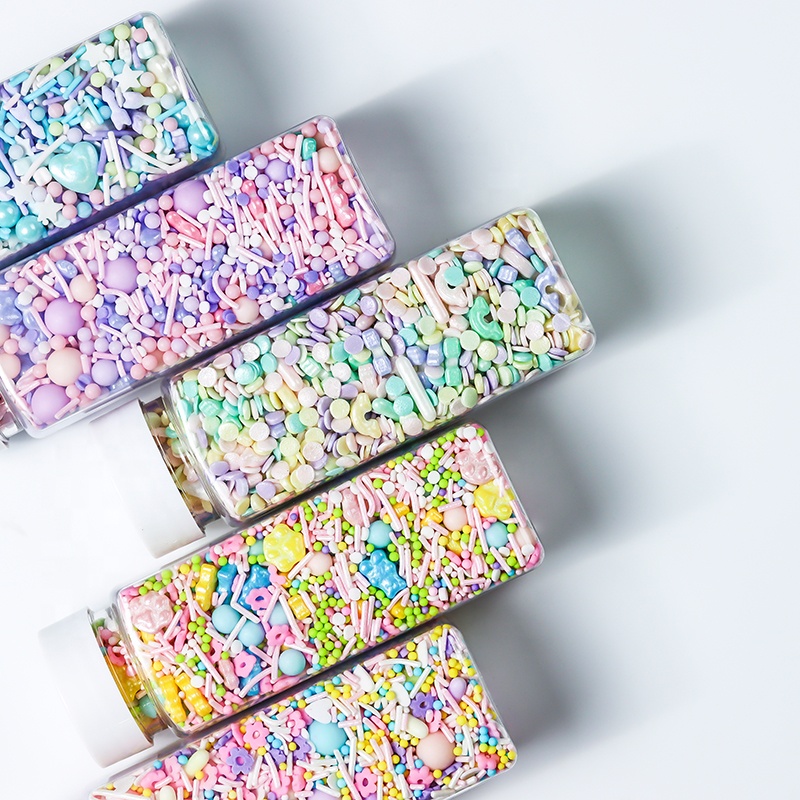 Kosher Halal Macarons Matte Edible Sprinkles Mixes Chocolates,Cupcakes,Cakes Sprinkles Wholesale for Vegetarian Cake Decoration