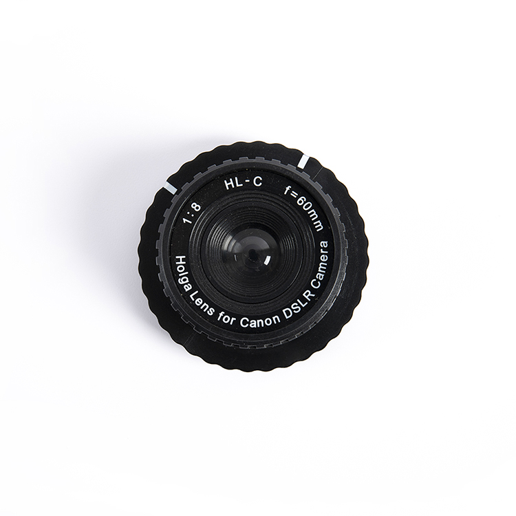 Объективы с отверстиями Holga 60 мм f/1:8, пластиковые оптические широкоугольные объективы с ручным фиксированным фокусом для DSLR-камеры Canon
