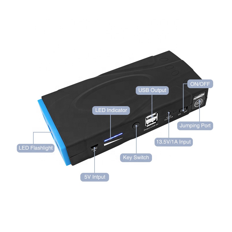 2019 Горячая продажа 12000 мАч jump start power bank для автомобиля/телефонов/планшетов