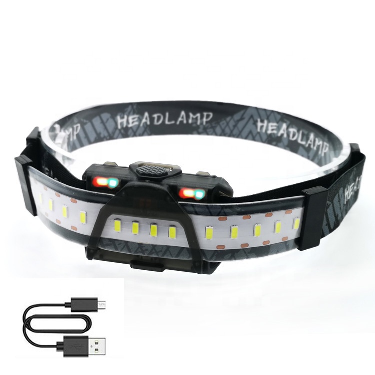 Высокий мощный светодиодный налобный фонарь 14 SMD красный и зеленый светодиодные альтернативный вспыхивающая сигнальная удобный дизайн налобный фонарь на открытом воздухе другое Отдых на природе