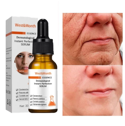 Instant Wrinkle Remover Face Serum Lift Firm Anti-aging Fade Fine Lines Moisturizing Essence Whitening Brighten Repair Skin Care