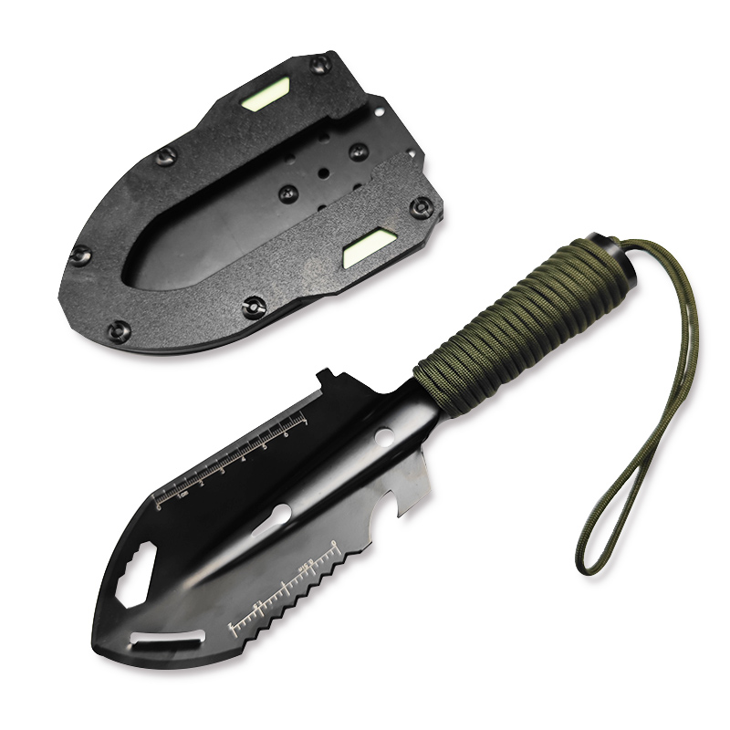 Manufacturers sell multifunctional camping shovel tool survival folding outdoor camping shovel