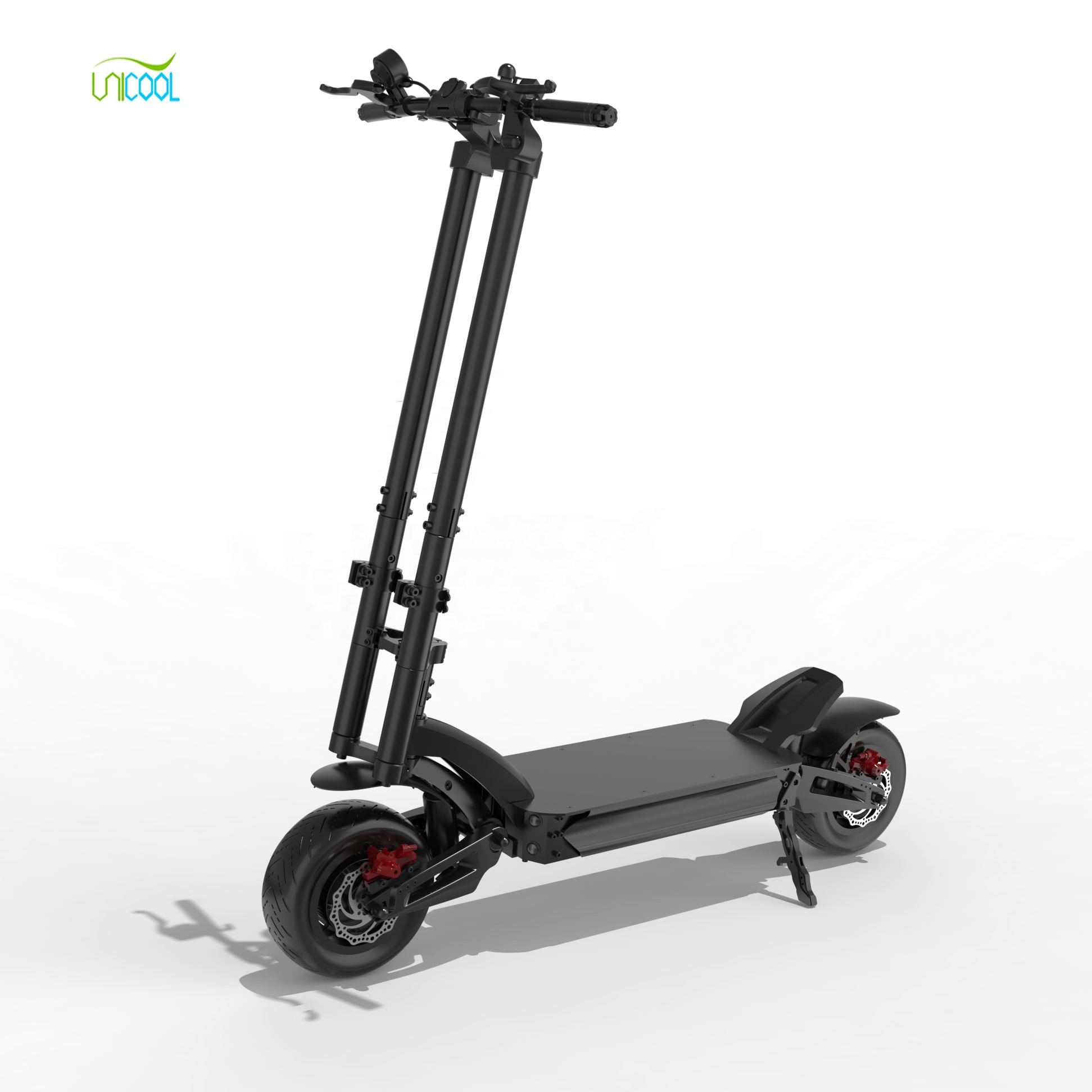 Unicool 11 дюймов 72V 32AH двойной мотор электрический скутер X11-DDM с 3200 Вт бесщёточным двигателем