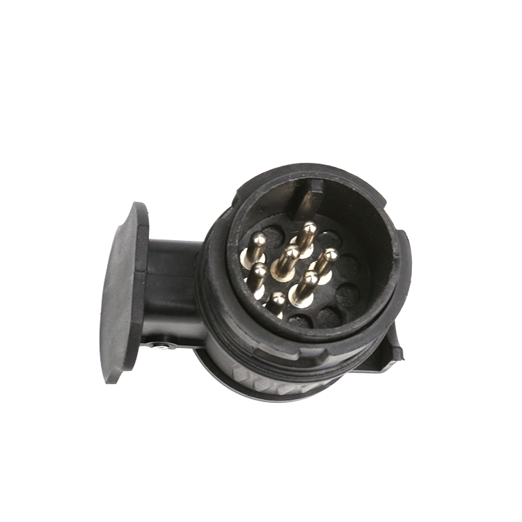 Европейская 12v Rv Автомобильная буксирная штанга 13-7 Pin прицеп водонепроницаемый разъем Электрический Европейский адаптер для прицепа