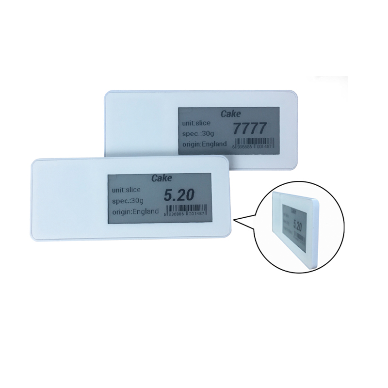 2,90 дюймовый ценник для супермаркета E-ink display без аккумулятора NFC электронная этикетка для полки