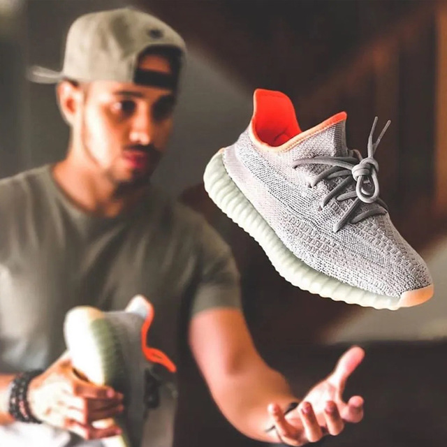 Оригинальная статическая обувь для бега Yeezy zebra 350 V2 от производителя спортивных кроссовок YEEZY для девочек, Подарочная обувь