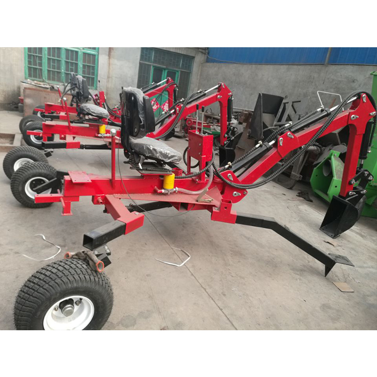 Горячая продажа дешевая новая модель Oem мини Atv экскаватор дизельный двигатель Atv буксируемый экскаватор 15Hp Atv экскаватор