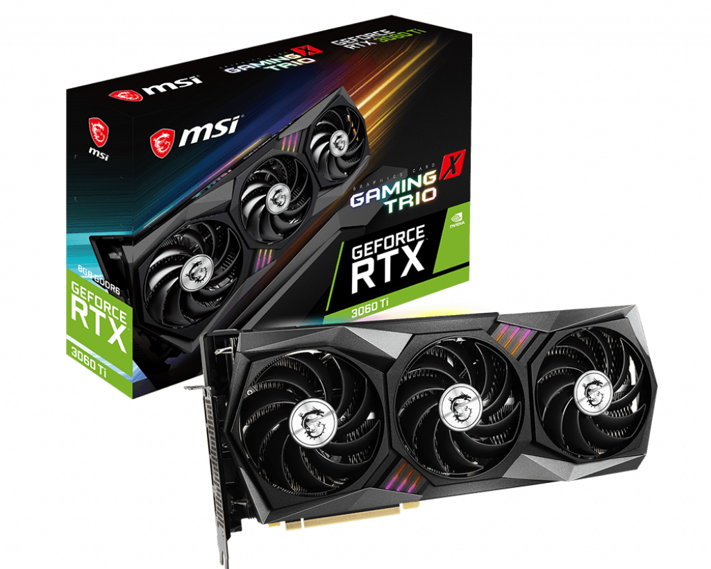 brand new MSI GeForce RTX 3060 Ti GAMING X TRIO Graphics Card for mining hot sellng GPU cards