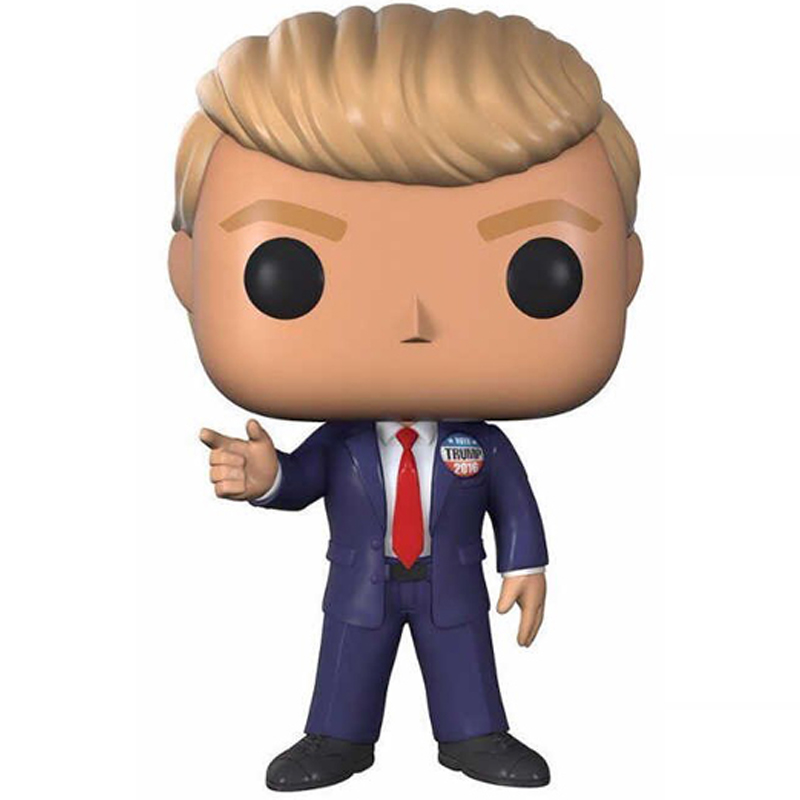 Экшн-фигурка американского президента Трампа Funko Pop #02 Коллекционная модель игрушек 10 см