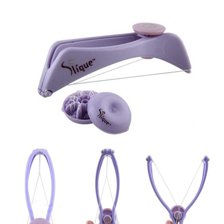 Body Facial Spring Threading Epilator Hair Remover Defeatherer Slique DIY Makeup Beauty Tool For Cheek Eyebrow Face Care Machine