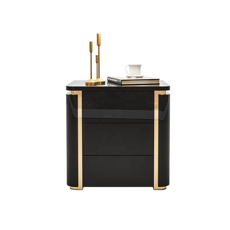 Simple And Stylish Light Luxury Bedroom Locker Bedside Table