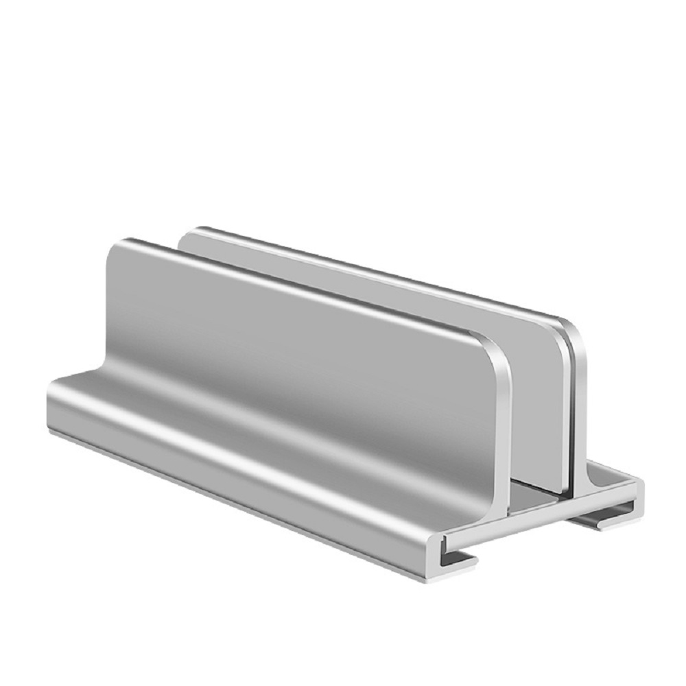 Customized Stable Aluminum Material Notebook Laptop Vertical Stand For Office