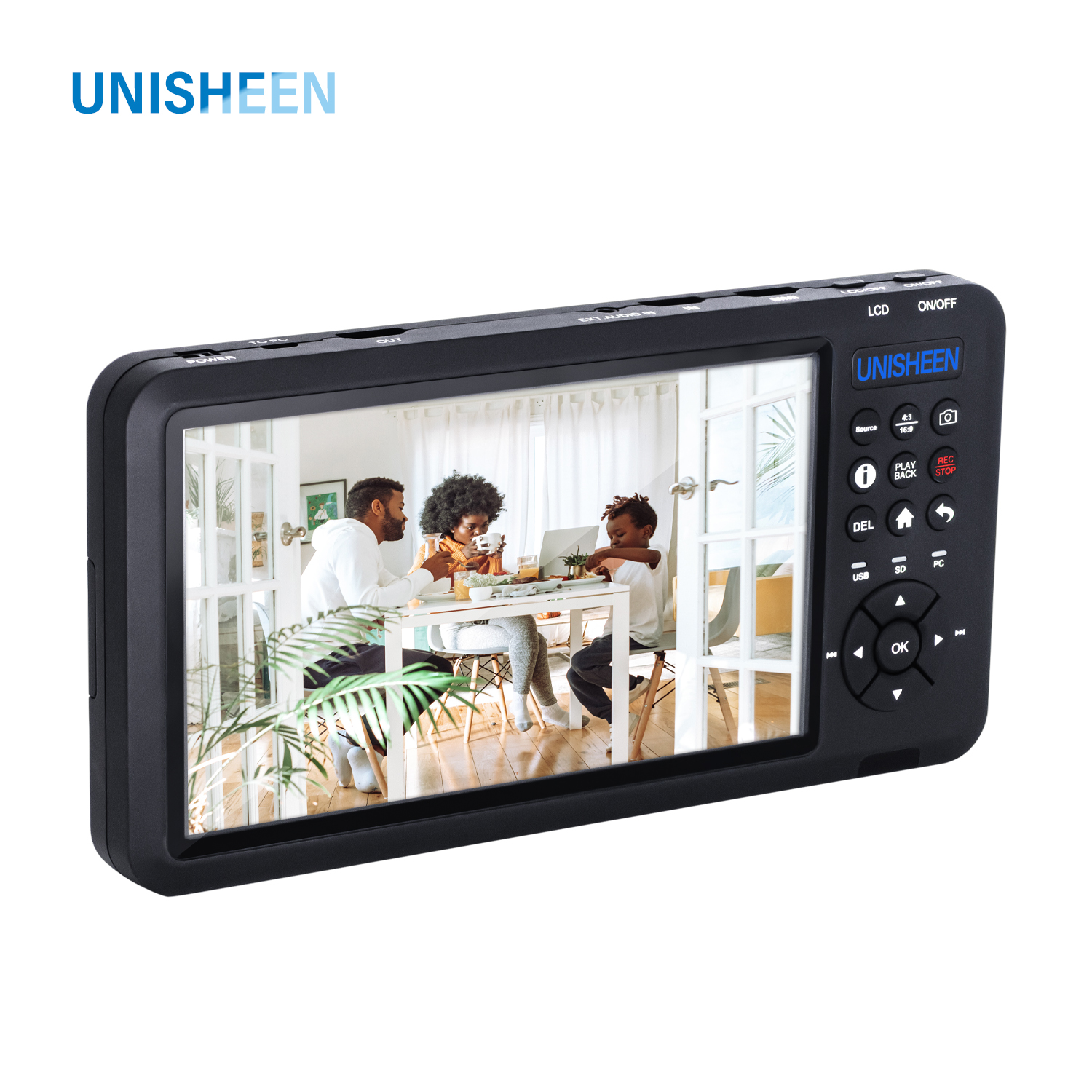 Unisheen UR500A автономный эндоскопе 2 канала 4K переключаемый видео рекордер PIP POP PMP захвата камеры коробка 1080P