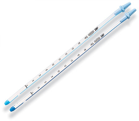Factory Price Medical Surgical Disposable Thoracic Drain Catheter with CE&ISO