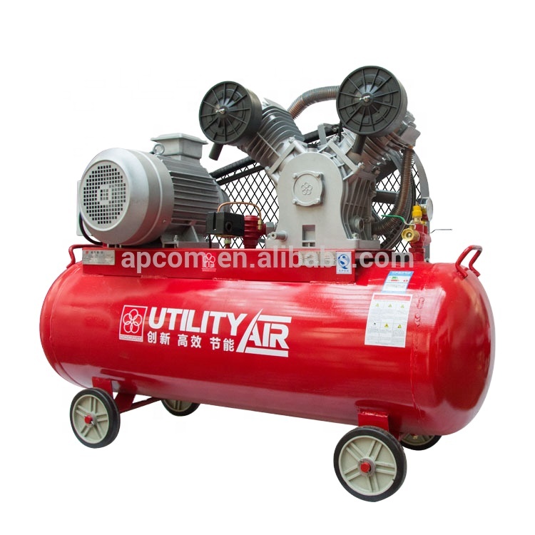 Оптовая продажа с завода APCOM, низкая цена, Поршневые воздушные компрессоры 2HP 100 кВт с резервуаром л