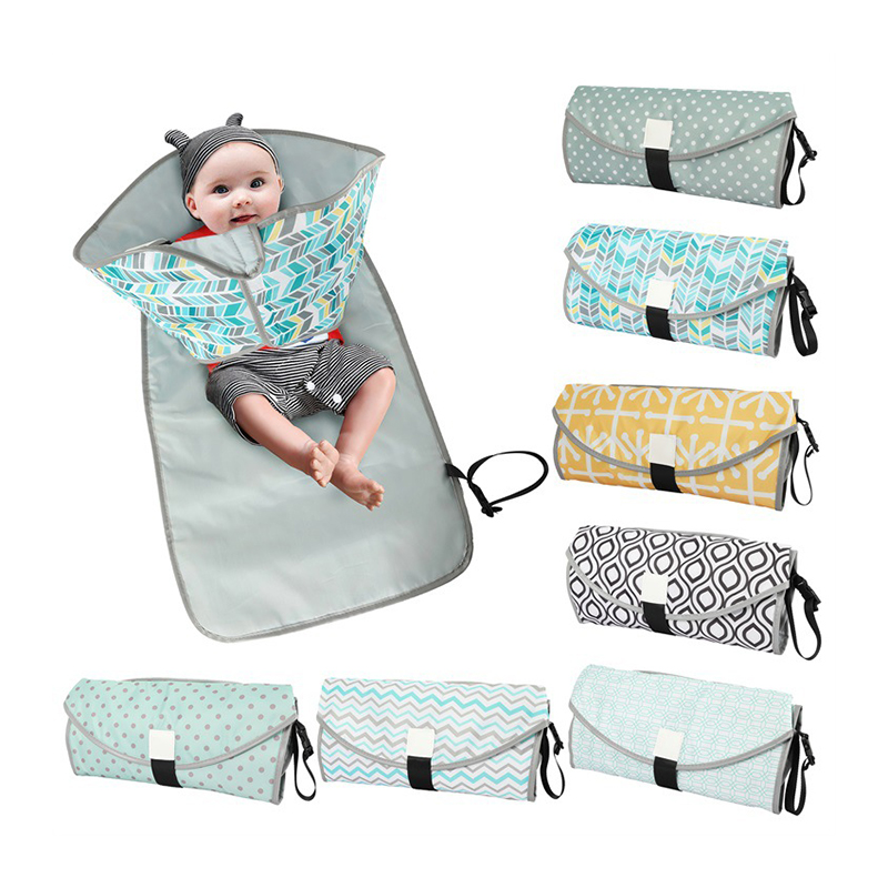 Baby Waterproof Sheet Urine Changing Pads Cartoon Reusable Infant Urine Pad Bedding Nappy Burp Mattress Changing Mat