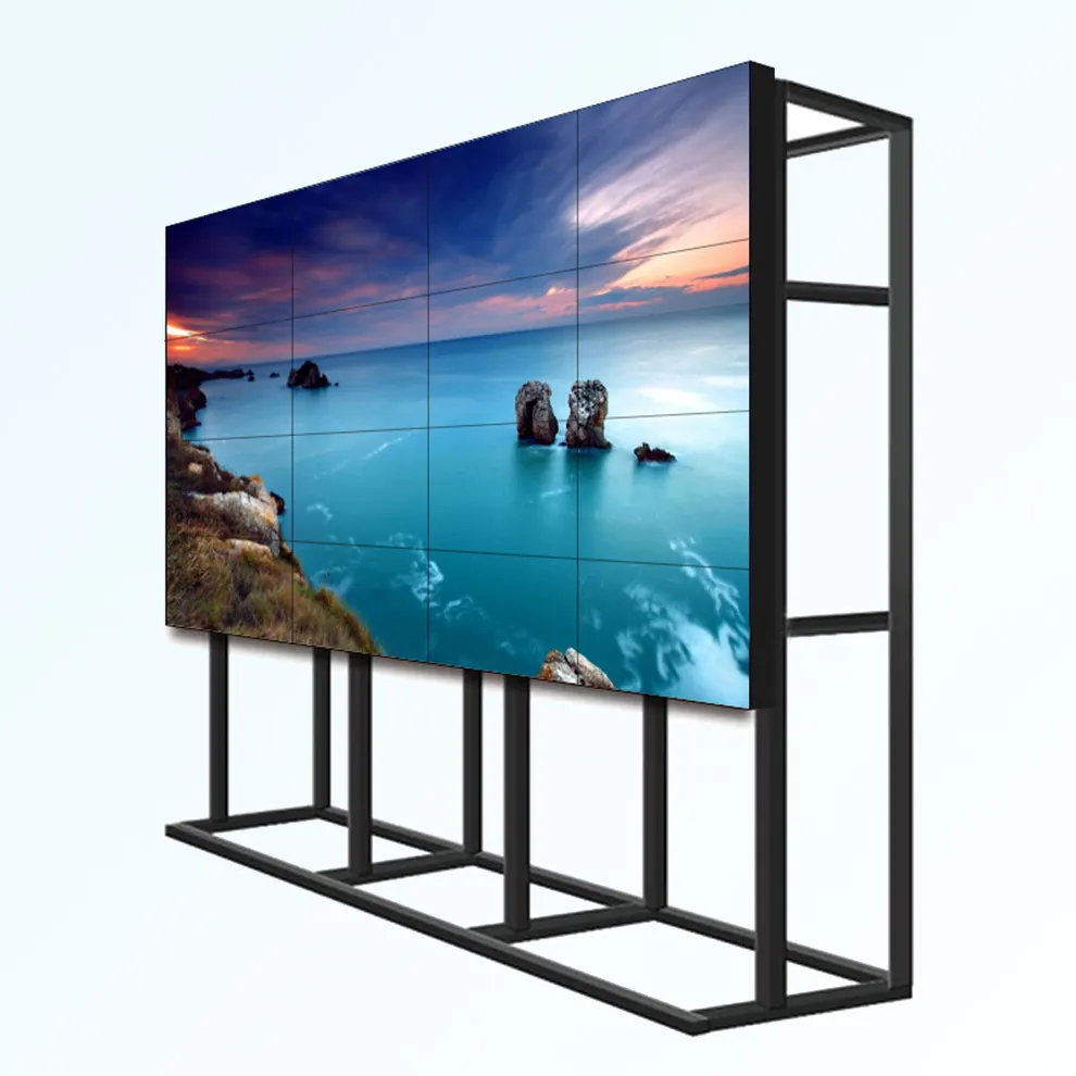 55 inch FHD 1920*1080 16:9 3.5mm narrow bezel LCD video wall advertising player