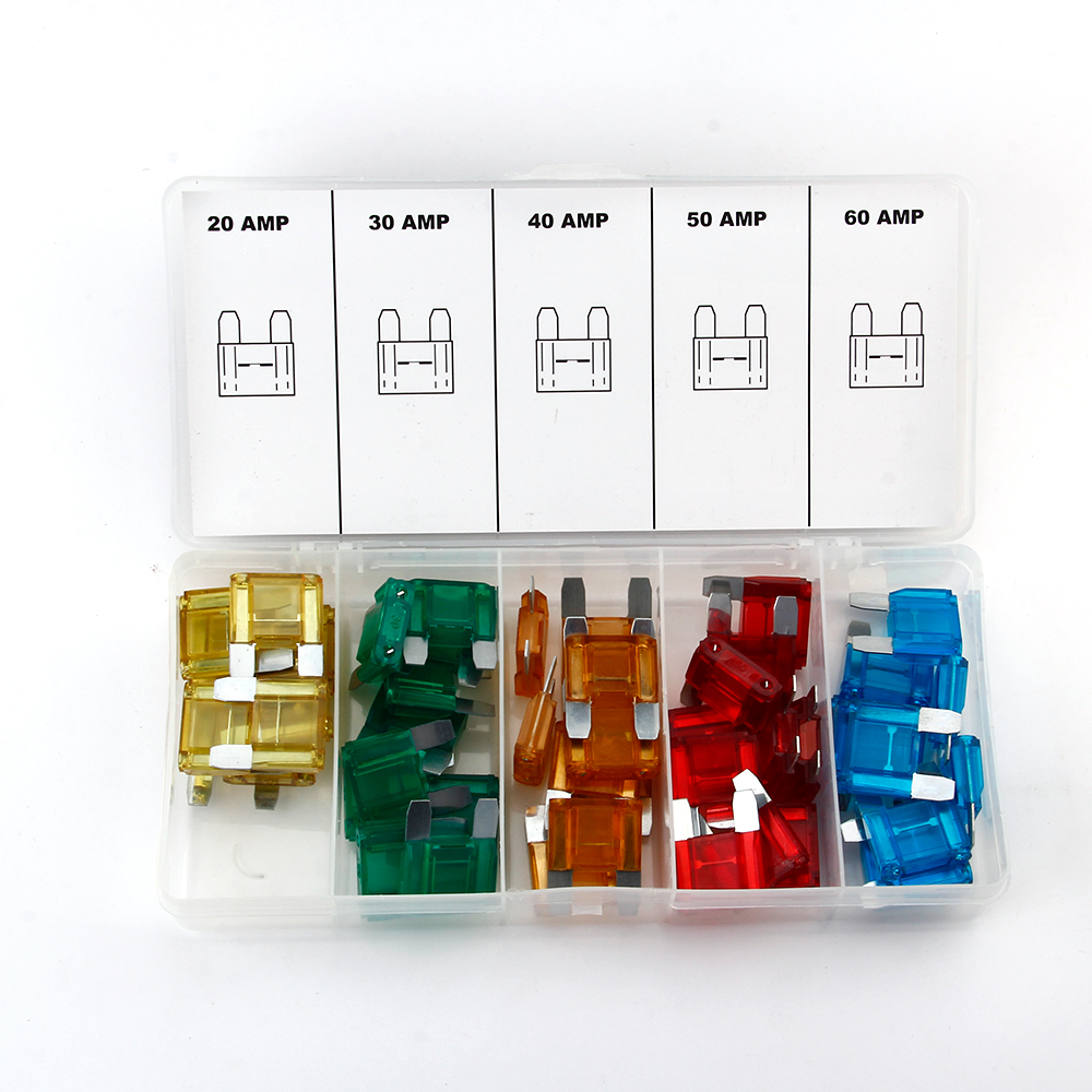 50pc maxi car fuse assortment