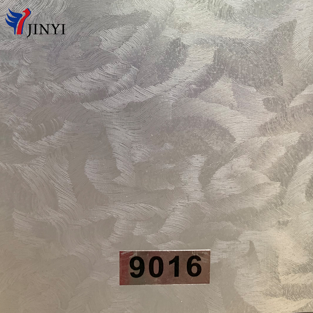 Глубоко тисненые украшения Jinyi 3d дизайны ПВХ конфиденциальная оконная стеклянная пленка для оконного декора