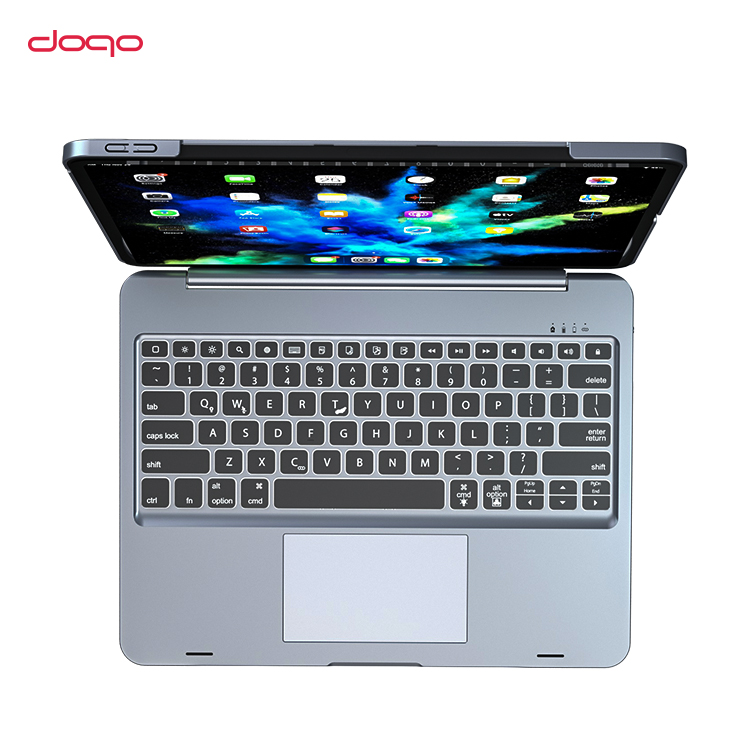 Новый стиль, многофункциональный съемный прочный Чехол для Ipad Pro 2018/2021/2020 12,9 дюймов с клавиатурой и держателем для карандашей