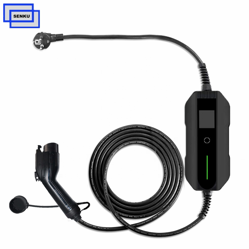 Домашнее приложение EV зарядное устройство 8A 12A 24A 32A Быстрая зарядка Wallbox портативное автомобильное зарядное устройство