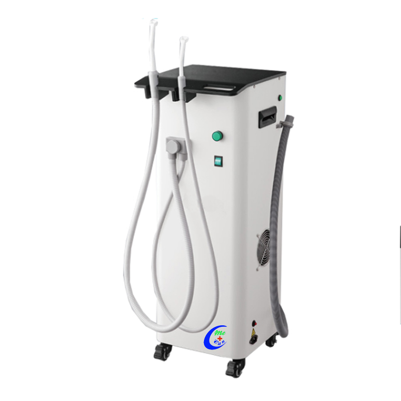Moible Vacuum Pump Dental Suction Machine Unit