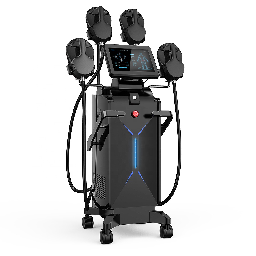 4 handles hi-emt emslim body sculpting ems machine emslim for muscle stimulation