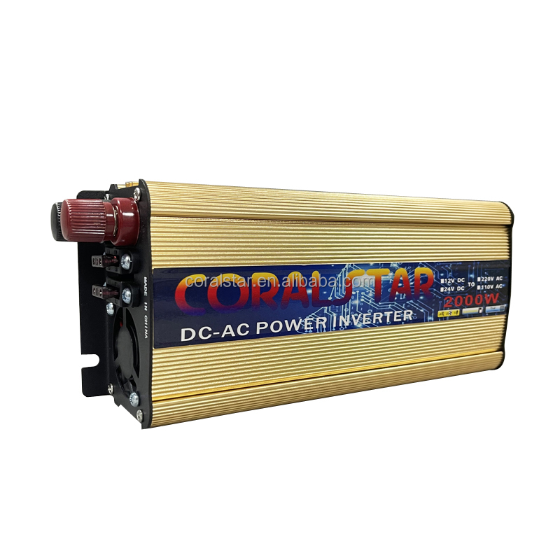 Factory direct sale 2000W high power 12V power converter for solar inverter