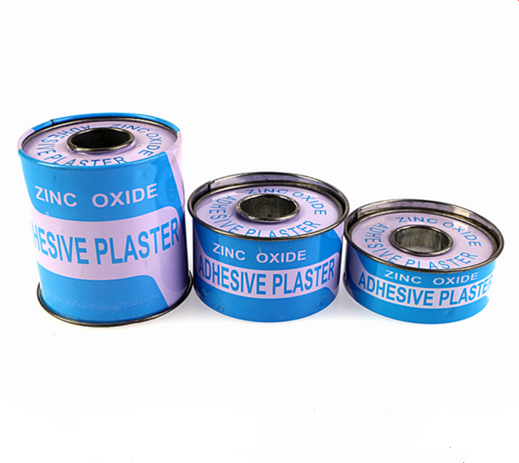 Low Price Metal Packing Surgical Tapes Zinc Oxide Adhesive plaster