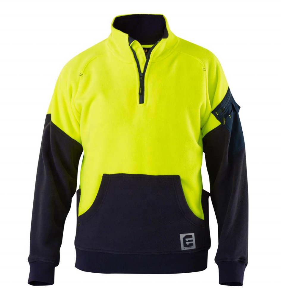 OEM custom wholesale long sleeve Flame Retardant fabric fr Sweatshirt