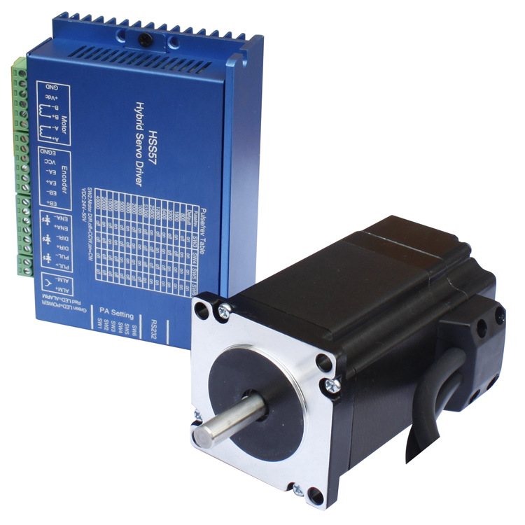 Lunyee 2 Фаза замкнутый контур 86 NEMA34 8Nm шаговый двигатель nema 34 Серводвигатель мотор комплект с Драйвером