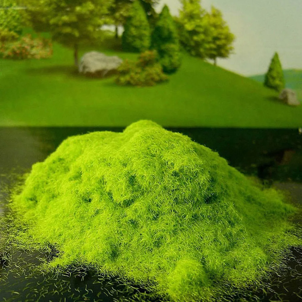 25g/Bag Artificial Grass Powder Sandbox Game Craft Decor Micro Landscape Decoration Home Garden DIY Accessories Building Model M