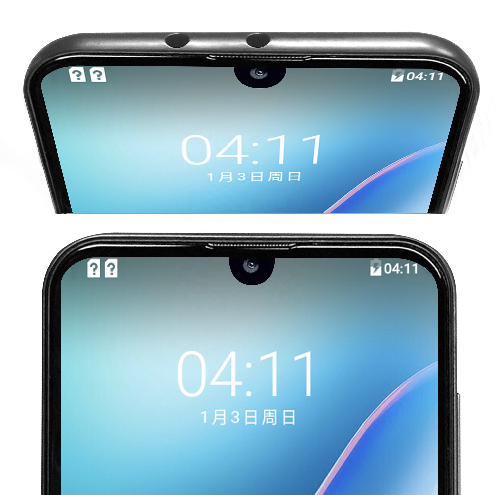 Invisible 6.3 Inch Android Dual Sim WIFI Touch Screen 1080P Super Hidden Phone Spy Camera Smart Android Cell Phone