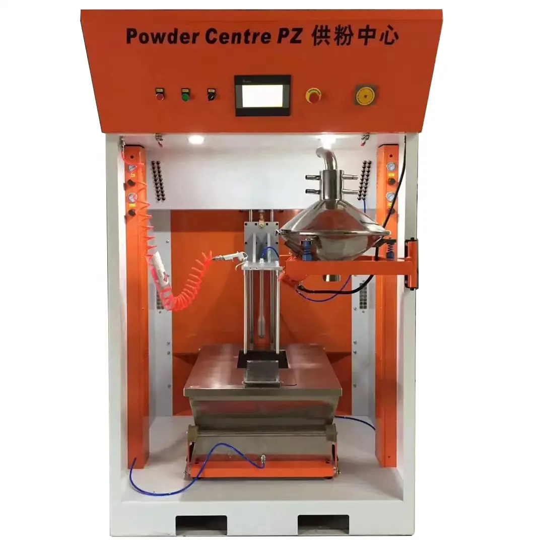 Powder feed center automatic powder coating painting machine industrial powder supply center