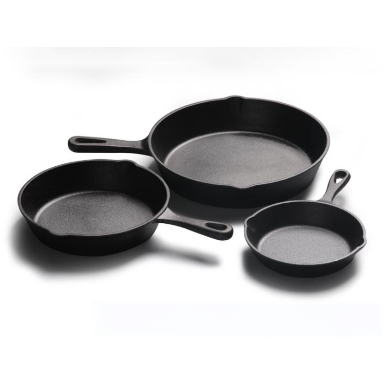 SHINING Amazon Hot Selling Nonstick Cast Iron Fry pans Pre-seasoned Cast Iron Frying Pan Non Stick skillet Frying Pans
