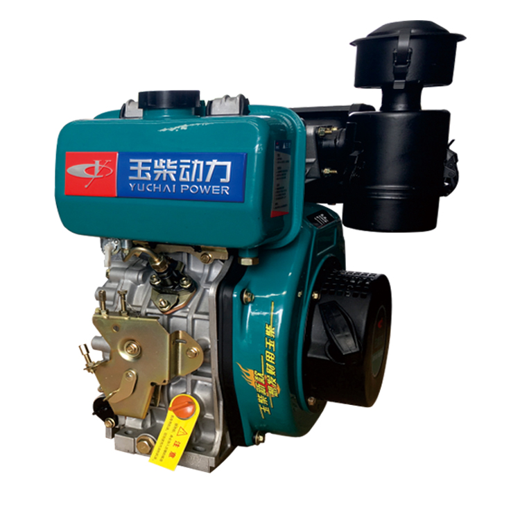 Дешевые дизельные двигатели yuchai мини одноцилиндровый 4hp дизельный двигатель с воздушным охлаждением для продажи