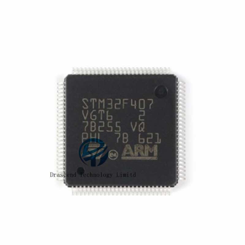 Новый оригинальный STM32F407 LQFP-100 STM32F407VGT6 микроконтроллер MCU STM32F407VGT6 IC чип