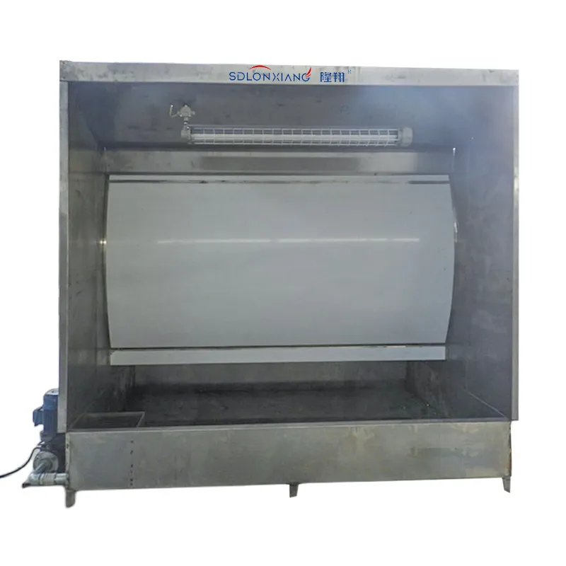 LY-9225 Water Curtain Spray Booth/Open face water paint booth