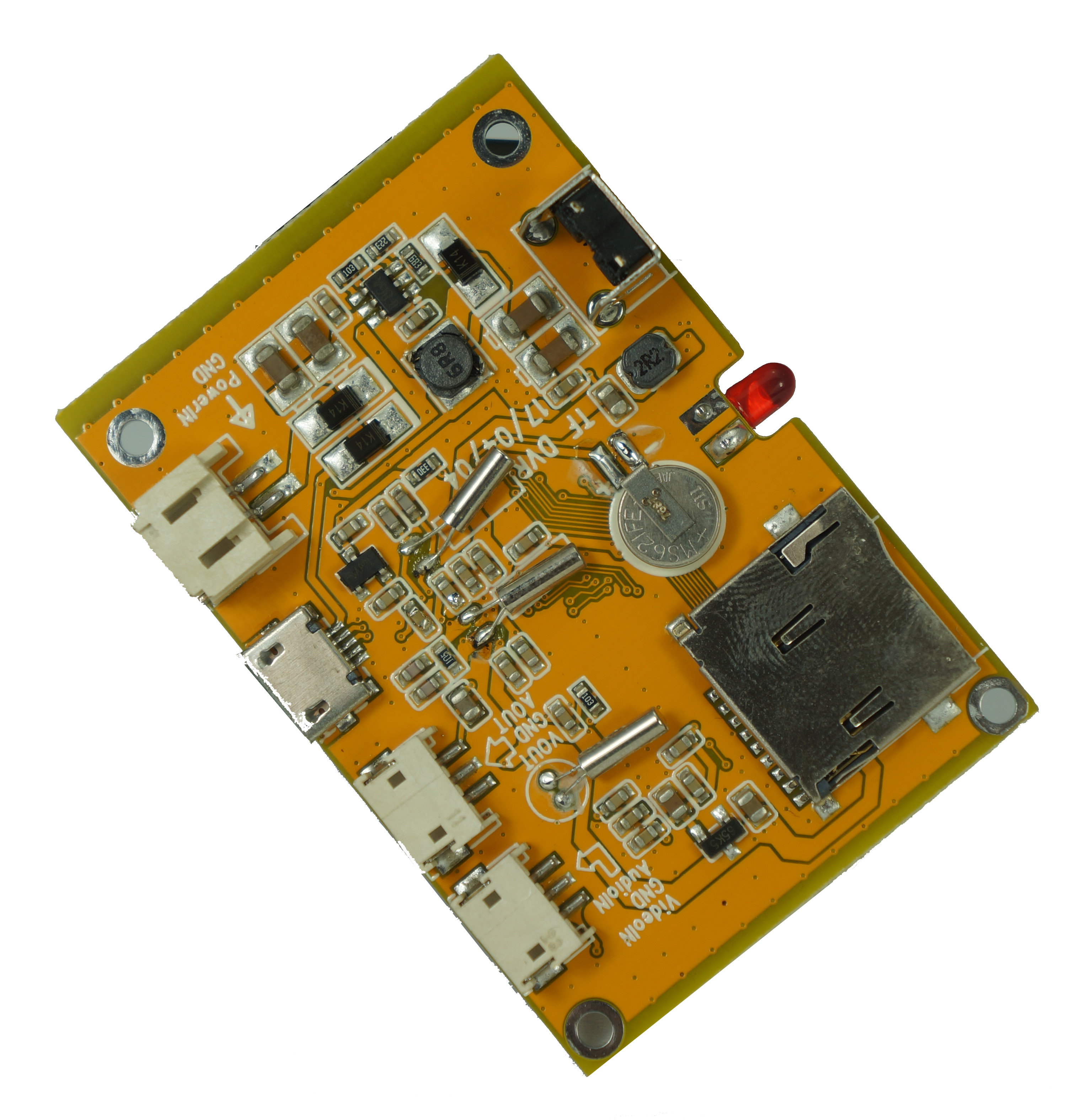 DVR мобильный FPV 1CH SD DVR модуль BD-300FP Поддержка HD аналоговая камера