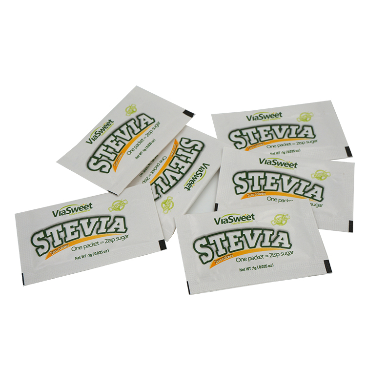 High quality wholesale stevia packet/sachet sweetener in bulk for coffee or tea