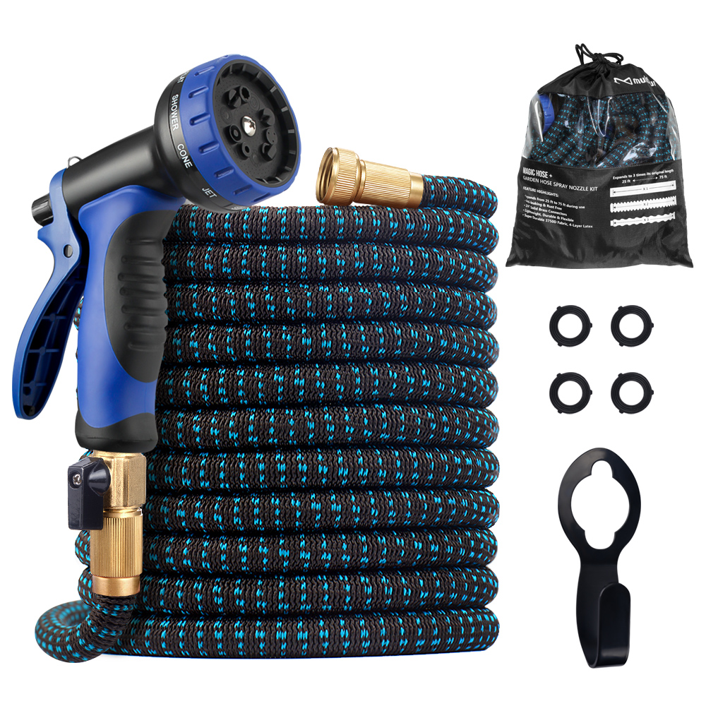 Amazon hot-selling garden long hoses are used for watering and cleaning multifunctional garden hoses